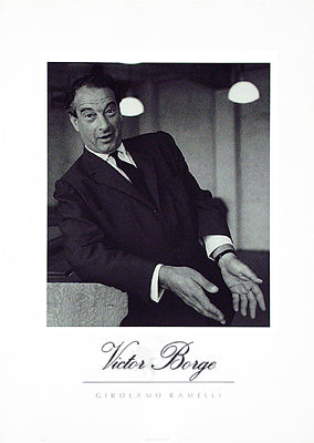 Victor Borge by Girolamo Ramelli Wall Art Décor 27 1/2 x 19 3/4 Art Print