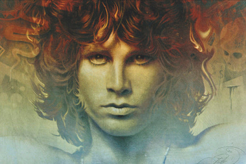 Spirit of Jim Morrison by Ananda Kurt Pilz Wall Art Décor 24 x 36 Art Print