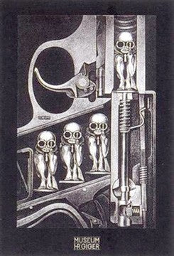 Birthmachine by H.R. Giger Wall Art Décor 36 x 24 Art Print