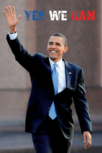 Barack Obama: Yes We Can by Anon Wall Art Décor 20 x 16 Art Print