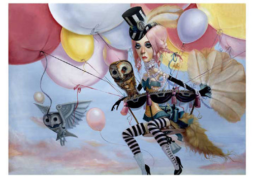 Balloons by Leslie Ditto Wall Art Décor 14 x 20 Art Print