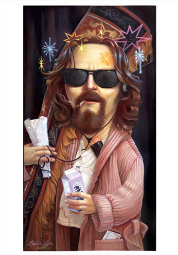 Lebowski by Leslie Ditto Wall Art Décor 20 x 14 Art Print