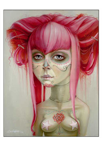 Day of the Dead I by Leslie Ditto Wall Art Décor 20 x 14 Art Print