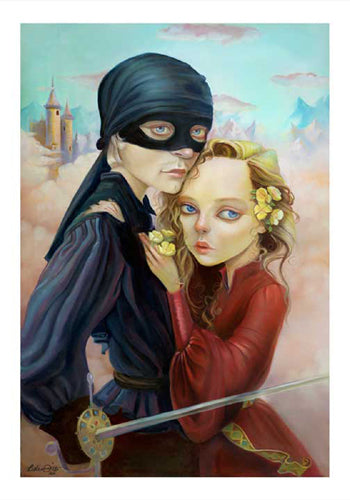 Princess Bride by Leslie Ditto Wall Art Décor 20 x 14 Art Print
