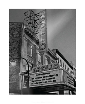 Twilight at the Apollo, Harlem by Ellen Fisch Wall Art Décor 17 x 14 Art Print