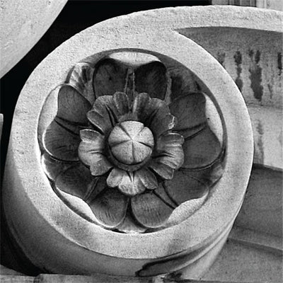 Architectural Detail No. 7 by Ellen Fisch Wall Art Décor 12 x 12 Art Print