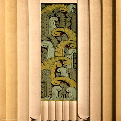 Architectural Detail No. 37 by Ellen Fisch Wall Art Décor 12 x 12 Art Print