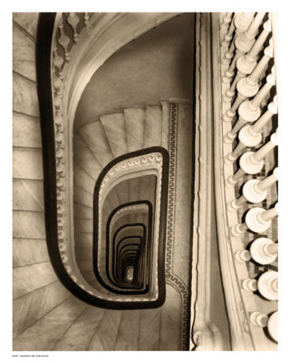 Architectural Detail No. 71 by Ellen Fisch - Modern Wall Art Decor 15x12 inch