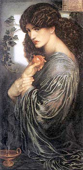 Prosperine by Dante Gabriel Rossetti - Exquisite Wall Art Décor 28x20 Inch