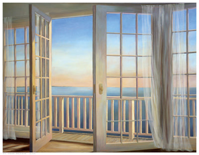 Evening Breeze by Carol Saxe Wall Art Décor 14 1/2 x 18 1/2 Art Print