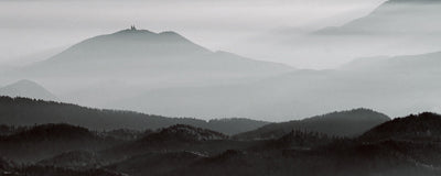 Zen Landscape II by Anon Wall Art Décor 8 x 20 Art Print