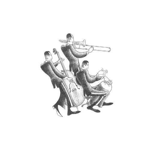 Latin Rhythms by Roger Vilar Wall Art Décor 11 x 11 Art Print