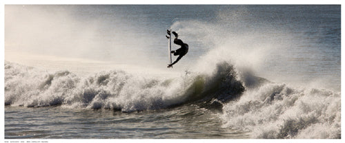 Super Surfer by Anon Wall Art Décor 8 ½ x 20 ½ Art Print