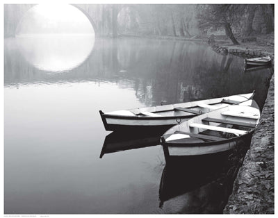 Moonlit Morning by Anon Wall Art Décor 14 1/2 x 18 1/2 Art Print