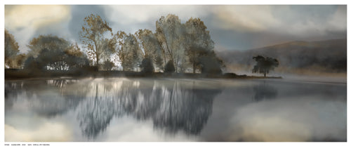 Golden Dawn by Anon Wall Art Décor 8 ½ x 20 ½ Art Print
