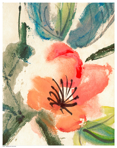 Floral Beauty by Anon Wall Art Décor 14 ½ x 11 ½ Art Print