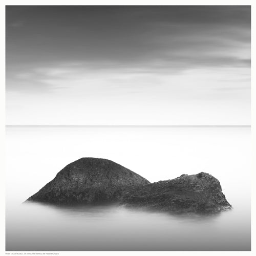 Ocean Rocks II by Sorochan Wall Art Décor 12 ½ x 12 ½ Art Print