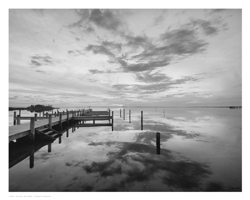 Dock Sunset by Eve Turek Wall Art Décor 11 1/2 x 14 1/2 Art Print
