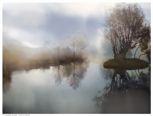 Lake Sunrise by Neil German Wall Art Décor 12 ½ x 16 ½ Art Print