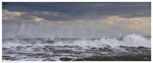 Wave Ballet by Eve Turek Wall Art Décor 8 ½ x 20 ½ Art Print