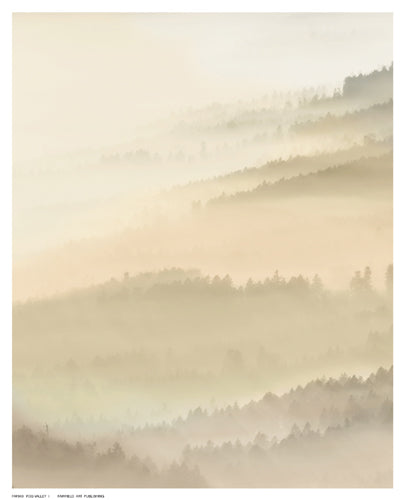 Fog Valley I by Herzog Wall Art Décor 10 ½ x 8 ½ Art Print