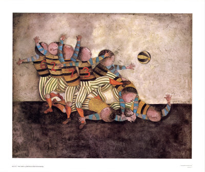 The Team by Graciela Rodo Boulanger Wall Art Décor 27 x 32 1/4 Art Print