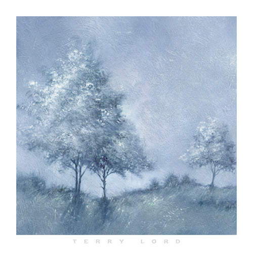 White Trees II by Terry Lord Wall Art Décor 27 1/2 x 27 1/2 Art Print