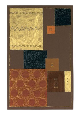 Abstract in Brown II by Lucie Chis Wall Art Décor 19 3/4 x 15 3/4 Art Print