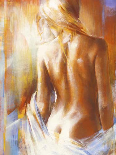 Nu de Dos II by Alain Dumas Wall Art Décor 19 3/4 x 15 3/4 Art Print