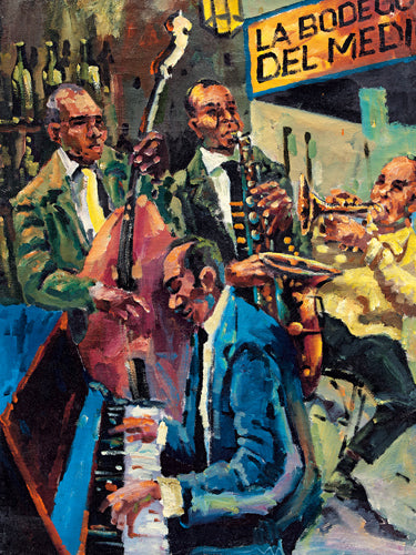 La Bodeeguita del Medio Art Print by Samuel Toranzo - Vintage Wall Art Décor