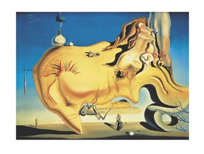 Salvador Dali Le Grand Masturbateur Art Print - Surreal Wall Decor