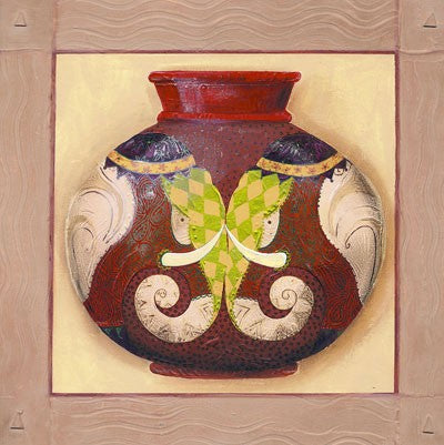 The Purple Cap by Natalie Armstrong Wall Art Décor 11 3/4 x 11 3/4 Art Print