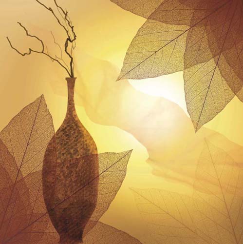 Transparence I Art Print by Robin - Abstract Wall Decor 11.75 x 11.75