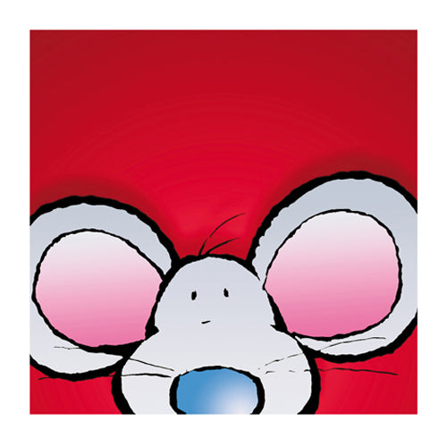 Mouse by Jean Paul Art Print - Charming 11.75 x 11.75 Wall Art Decor