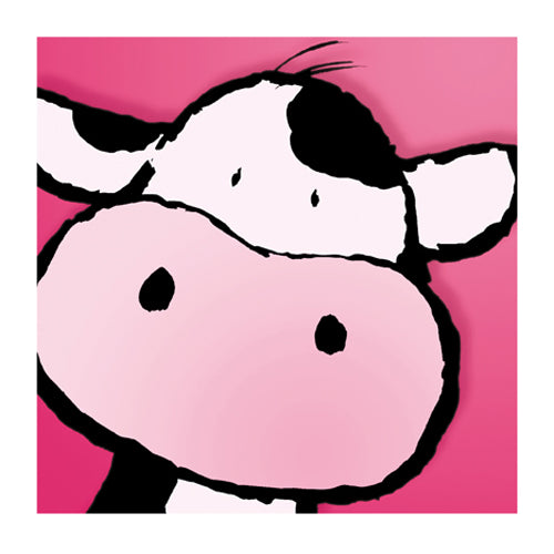Cow by Jean Paul Wall Art Décor 11 3/4 x 11 3/4 Art Print