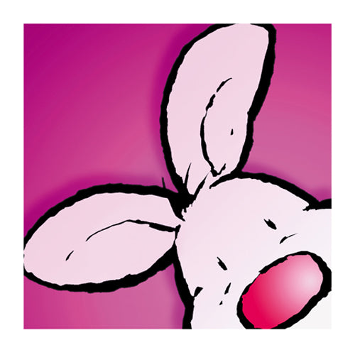 Rabbit by Jean Paul Wall Art Décor 11 3/4 x 11 3/4 Art Print