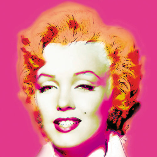 Marilyn in Pink by Wyndham Boutler Wall Art Décor 11 3/4 x 11 3/4 Art Print