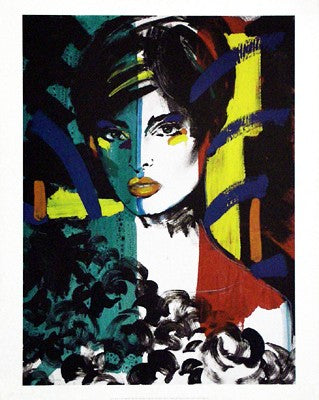 Portrait by Rolf Knie Art Print - 19 " Wall Decor | Modern Home Décor
