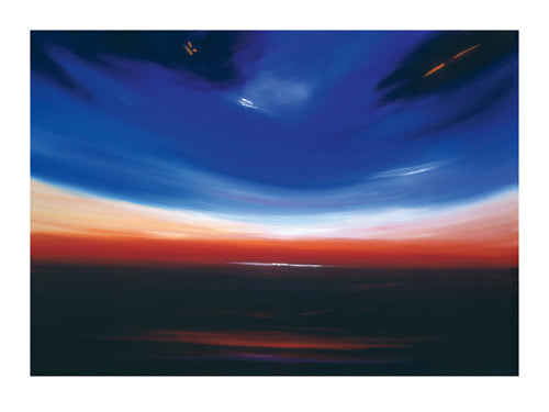 Blue Planet Art Print by Debra Stroud - Explore the Depths of Serenity