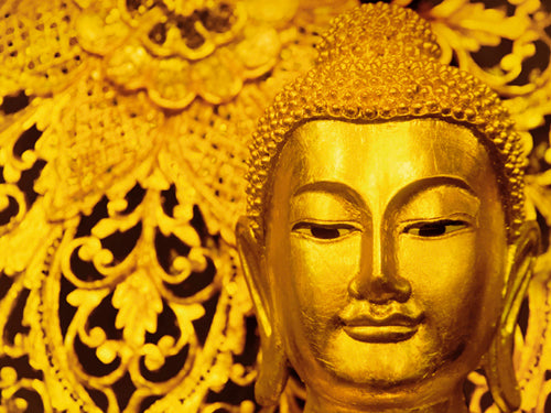 Chatuchak Buddha Art Print by F. Romiti - Serene Wall Decor for Meditation & Home 23.5 x __ Inches