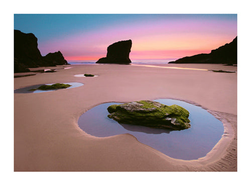 Bedretham Steps, Cornwall by Adam Burton - Landscape Wall Art Print 23.5 x 31