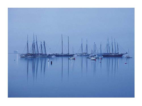 Rockland, Maine by Hank Gans Wall Art Décor 23 1/2 x 31 1/2 Art Print