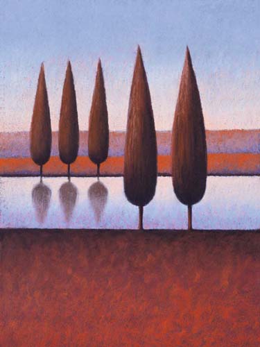 Reflections V by Fred Fieber Wall Art Décor 31 1/2 x 23 1/2 Art Print