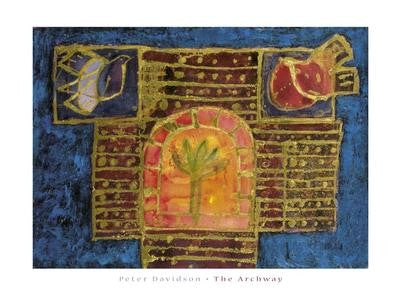 The Archway by Peter Davidson Wall Art Décor 23 1/2 x 31 1/2 Art Print