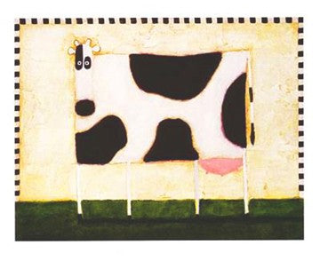 Spotted Cow by Daniel Patrick Kessler Wall Art Décor 23 1/2 x 31 1/2 Art Print