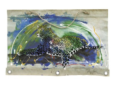 Review Striking Rolf Knie Leopard Art Print - A Must-Have for Wildlife Art Lovers