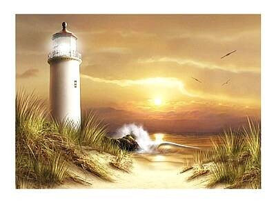 It Will Be a Good Day by Alan Giana Wall Art Décor 9 1/2 x 11 3/4 Art Print