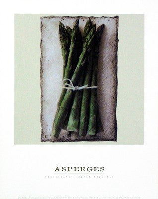 Asperges by Julyan Rawlings Wall Art Décor 11 3/4 x 9 1/2 Art Print
