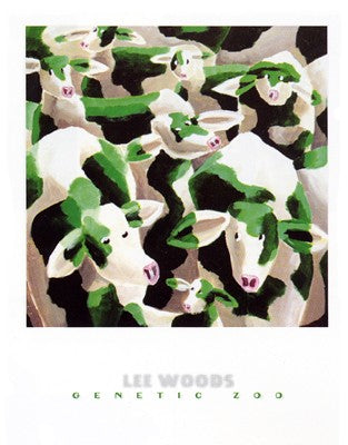 Genetic Zoo II by Lee Woods Wall Art Décor 11 3/4 x 9 1/2 Art Print