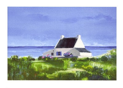 La Petitie Maison by Marc LeCoultre Wall Art Décor 9 1/2 x 11 3/4 Art Print